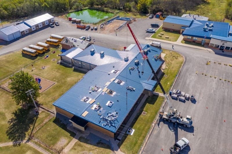 Bray-Doyle Schools Roof Repair and Construction Process