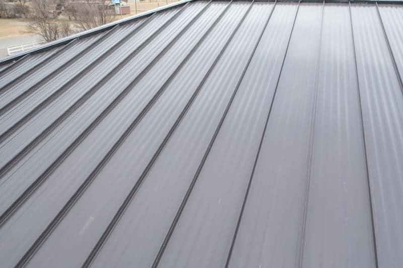 Metal roof replacement in Oklahoma