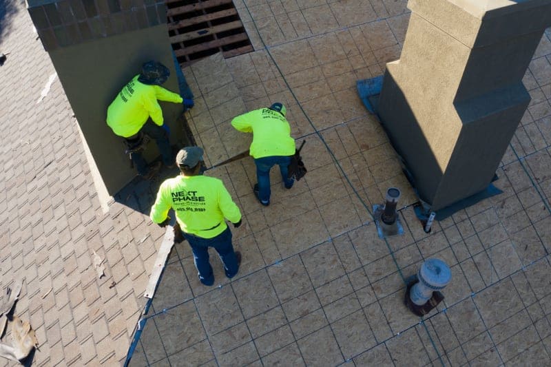 Certainteed Belmont shingle roof replacement in Oklahoma