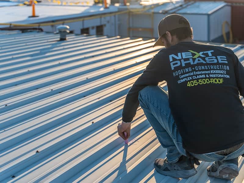 Oklahoma commercial metal roof
