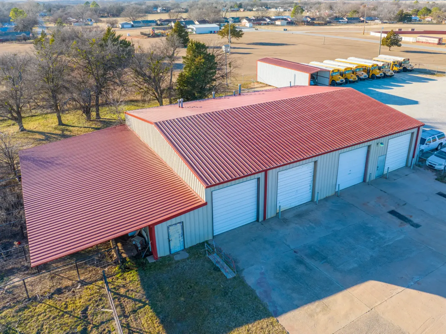 Waurika AFTER Bus Barn DJI 10008 HDR