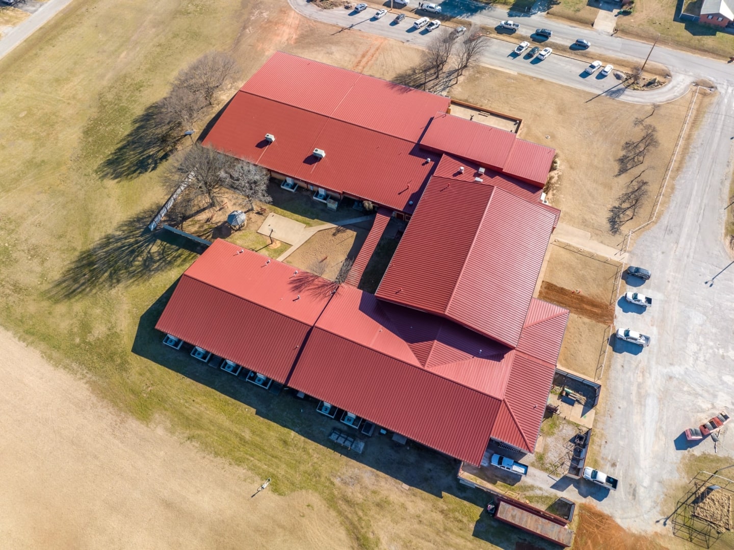 School campus roof replacement and restoration