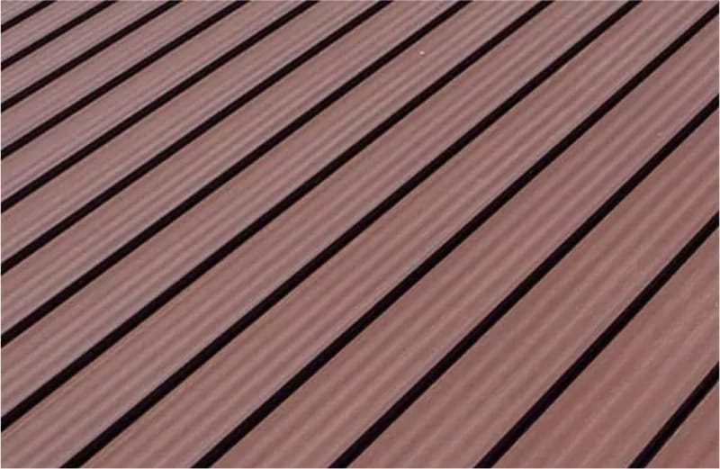 Close-up of metal roof