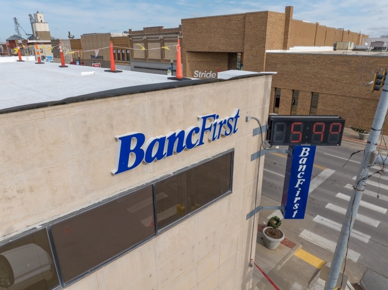 BancFirst Blackwell Roof Replacement