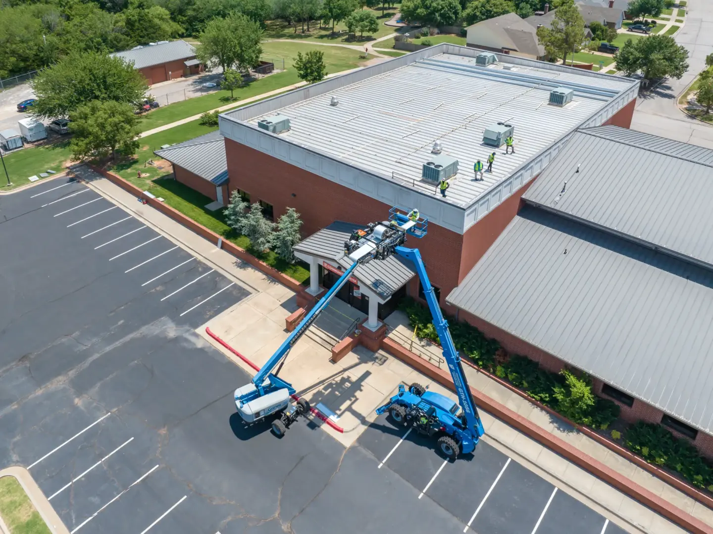 CrossPointe Church panel forming DJI 135720 64