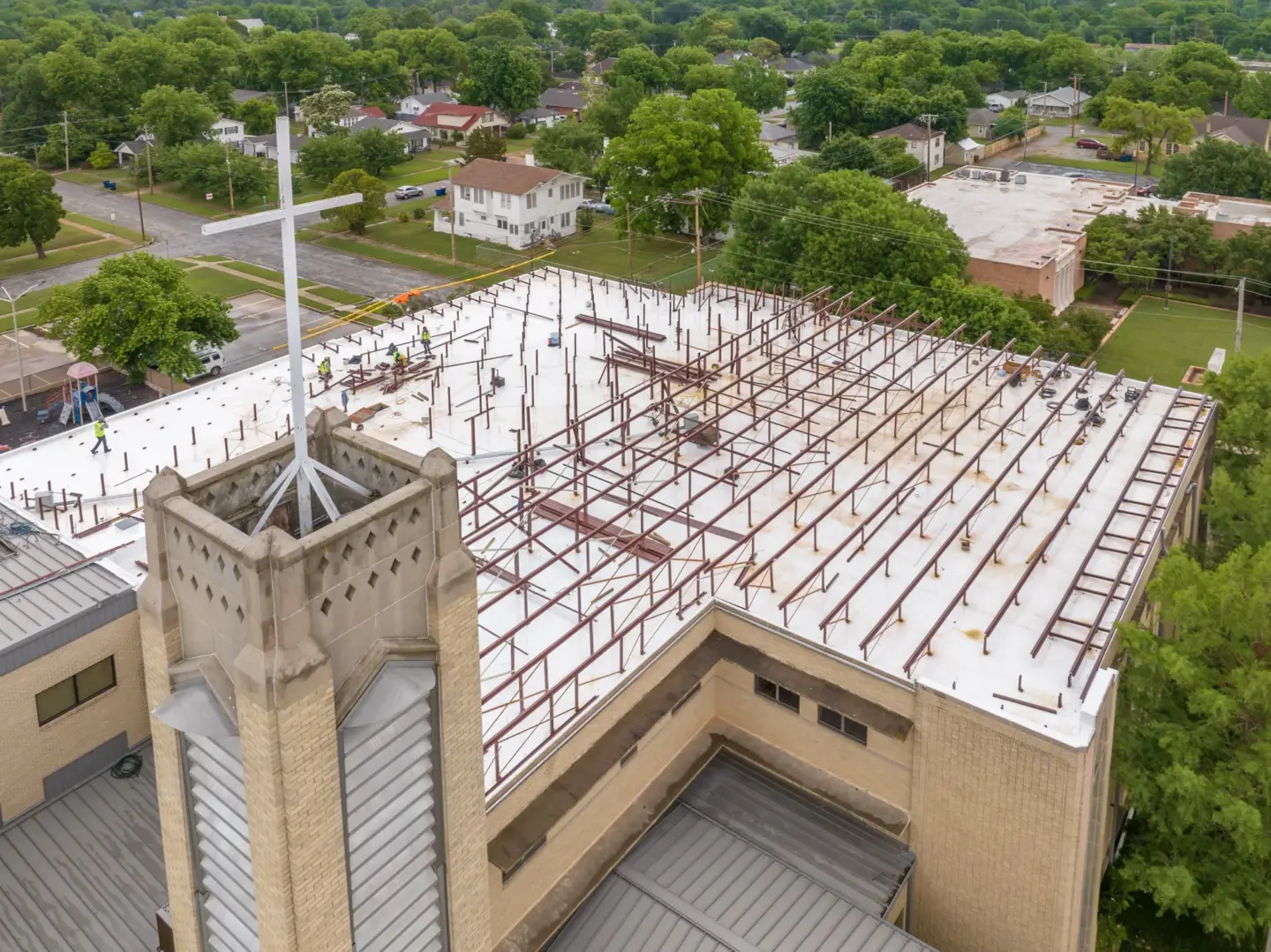 Duncan FBC during metal frame DJI 0715