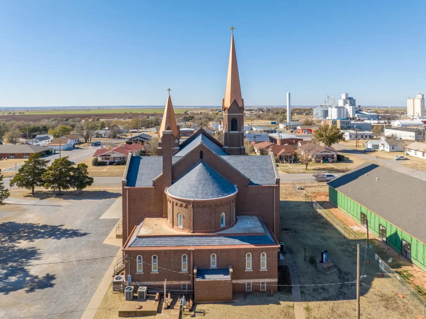 Okeene Catholic AFTER DJI 0290 HDR