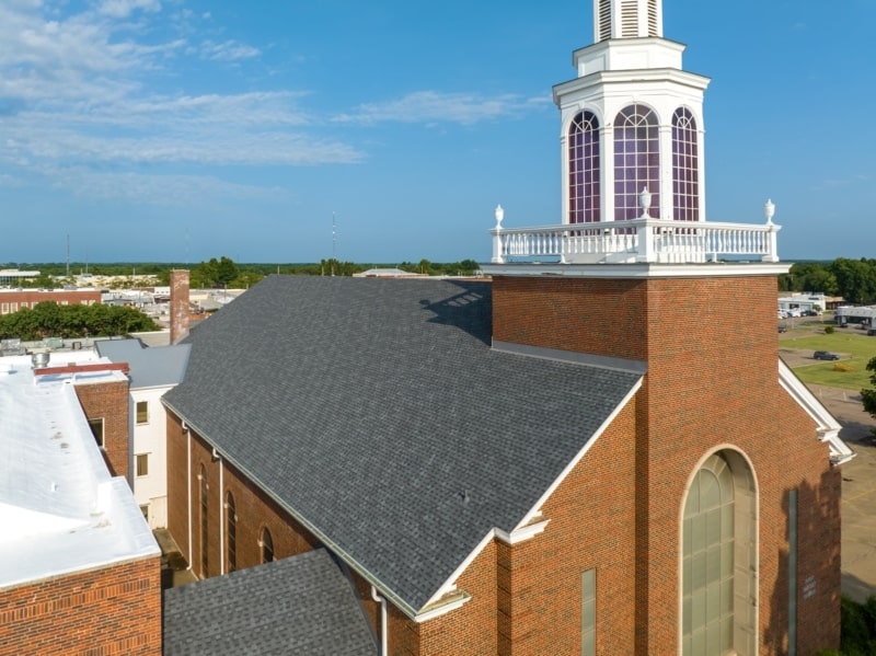 Stillwater church restoration and steeple replacement