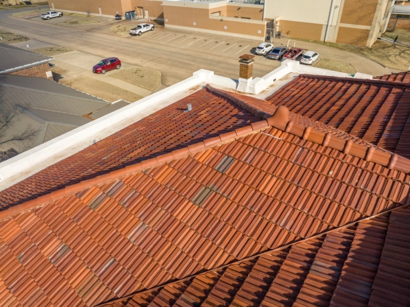 First United Methodist Anadarko Ludowici Clay Tile Replacement