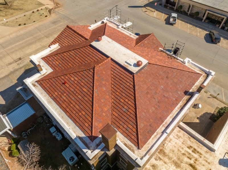 First United Methodist Anadarko Ludowici Clay Tile Replacement