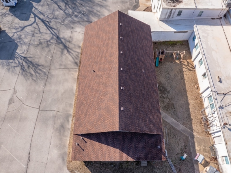 View Acres Baptist Church Roof Replacement, Guttering