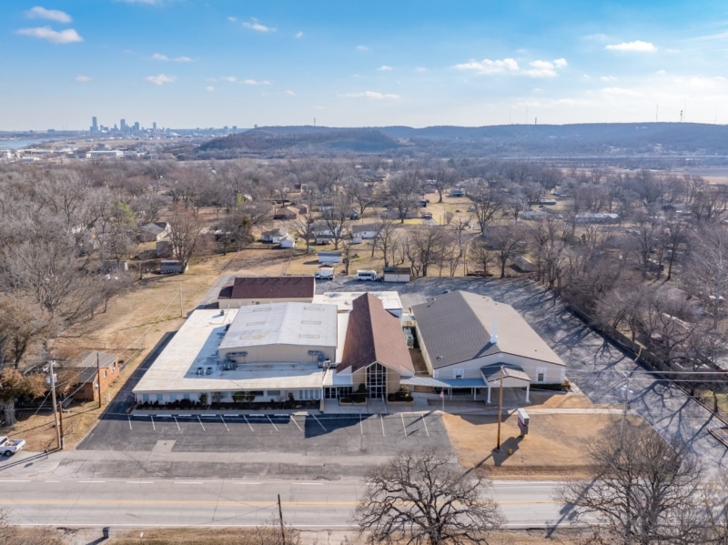 View Acres Baptist Church Roof Replacement, Guttering