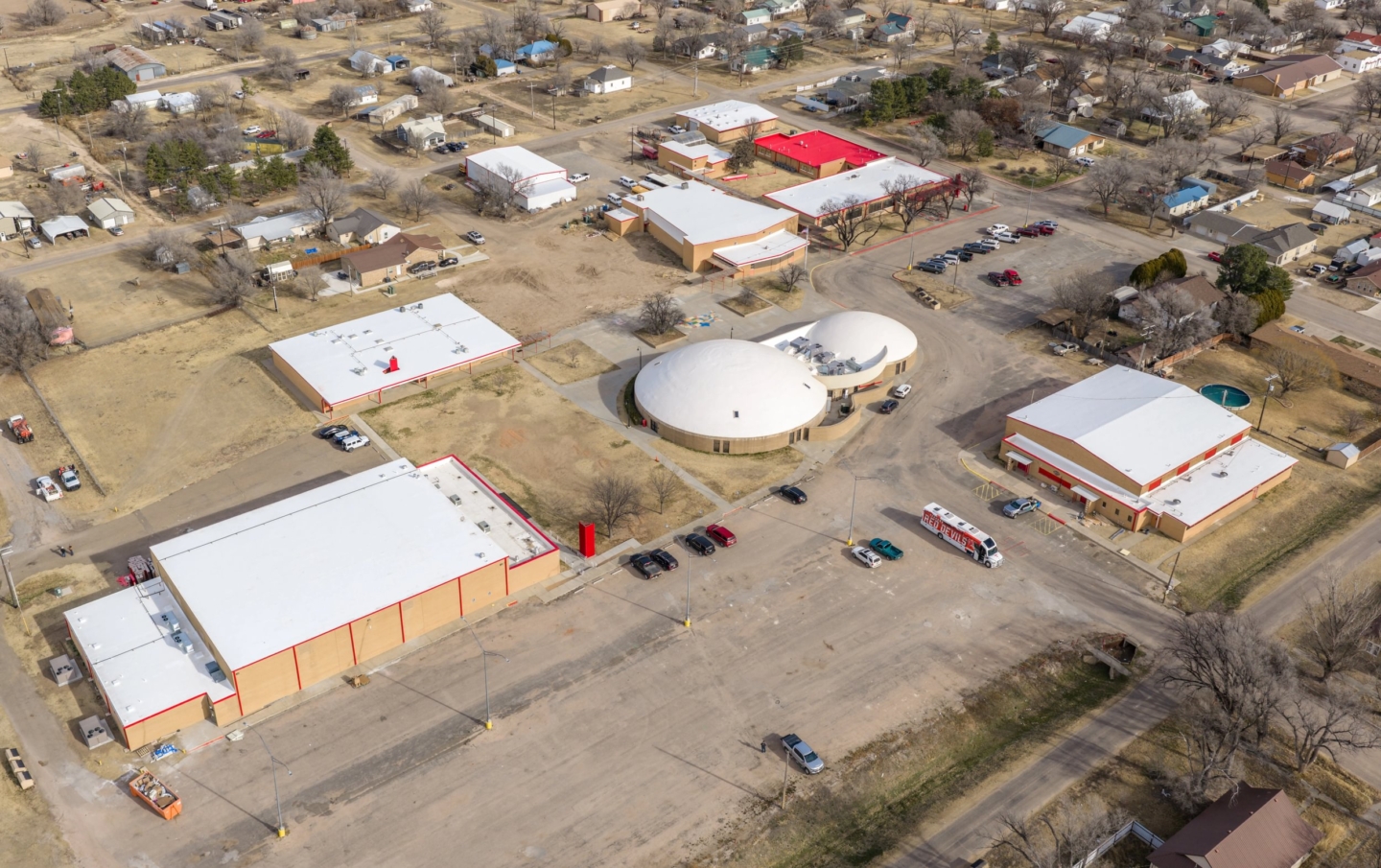 Texhoma Schools entire campus