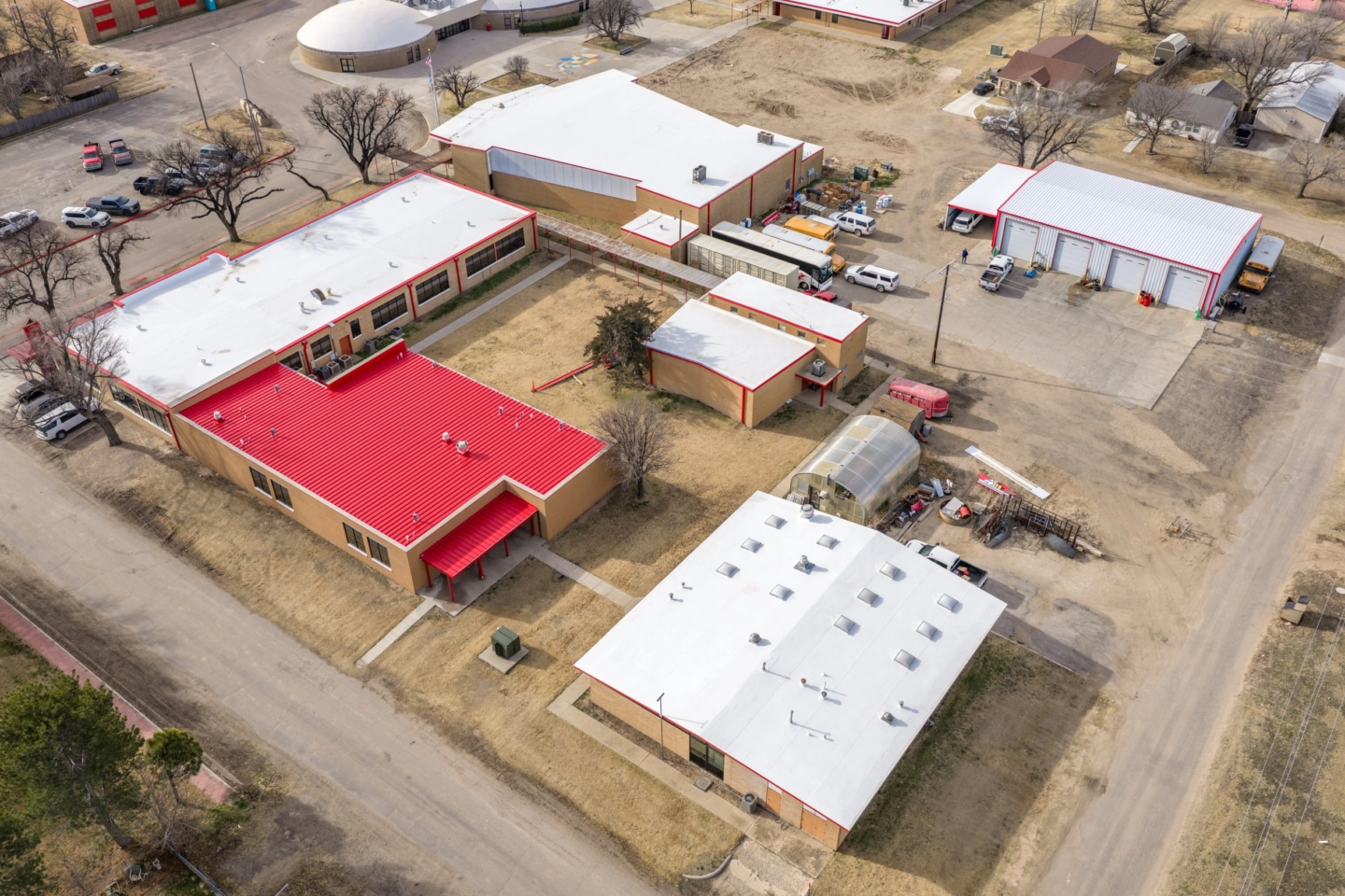 Texhoma Schools entire campus